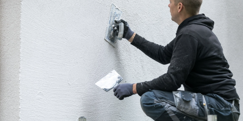 how long for stucco to dry